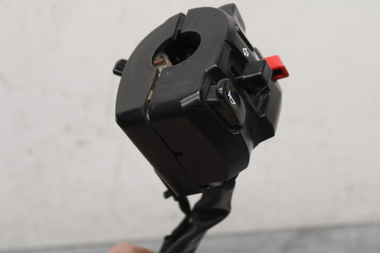 12-17 KAWASAKI NINJA 650 LEFT CLIP ON HANDLE HORN SIGNALS SWITCHES BB129