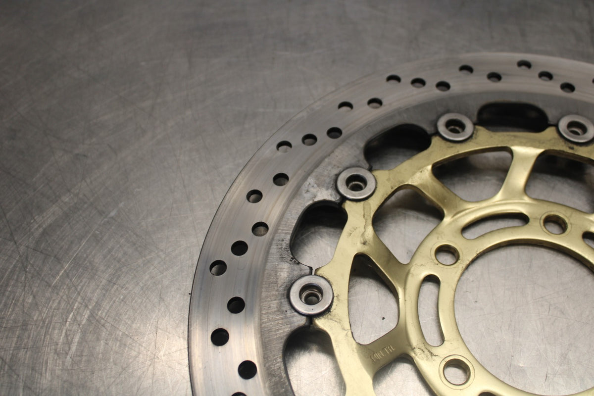 05-08 TRIUMPH SPEED TRIPLE 1050 FRONT LEFT RIGHT BRAKE ROTORS DISCS BB933