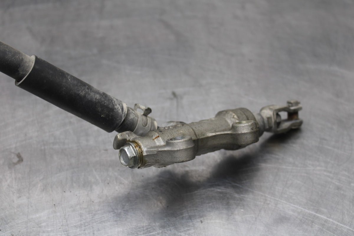 98 KAWASAKI NINJA ZX6 REAR BACK BRAKE MASTER CYLINDER W RESERVOIR BB870
