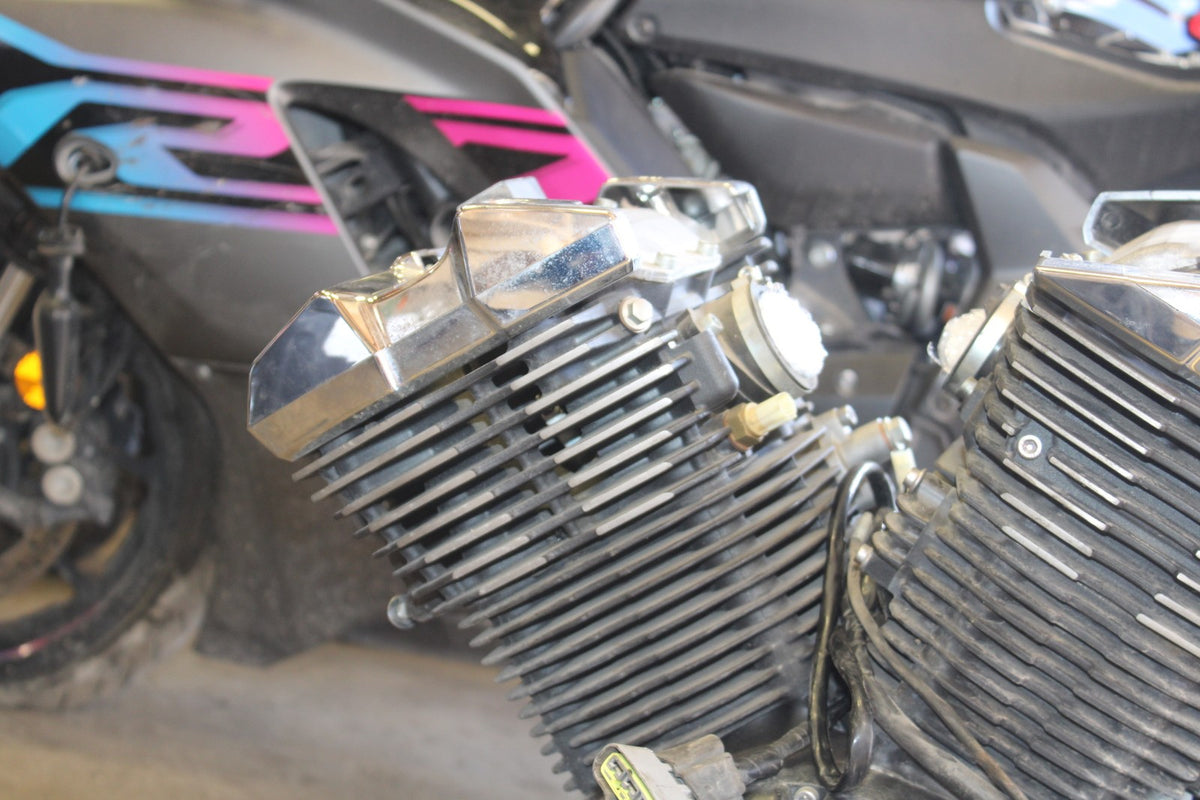 09 YAMAHA V STAR 950 ENGINE MOTOR BB172