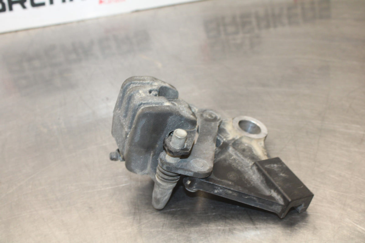 08 KAWASAKI ZX6R REAR BACK BRAKE CALIPER W MOUNT BRACKET BB896