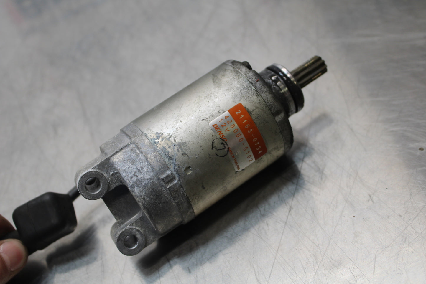 13-18 KAWASAKI NINJA ZX6R ENGINE STARTING STARTER MOTOR -DC 12V BB143