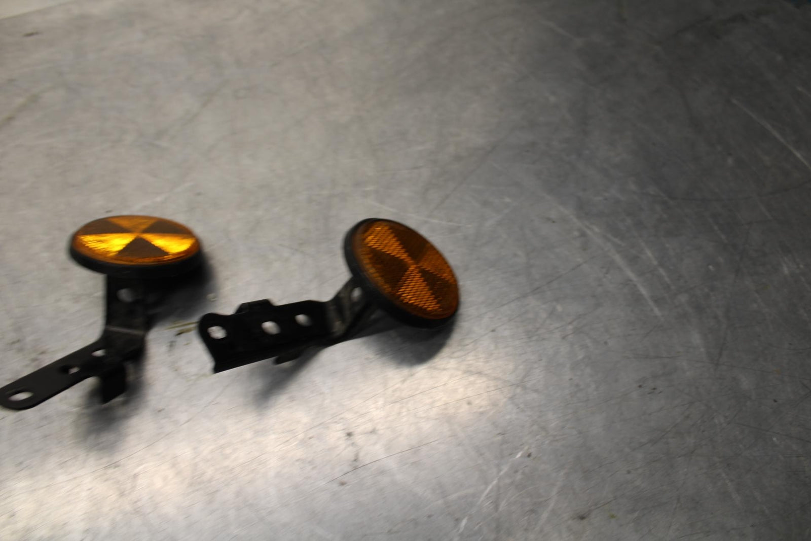 08-09 KAWASAKI NINJA ZX14R FRONT REFLECTORS REFLECTOR SET PAIR BB73