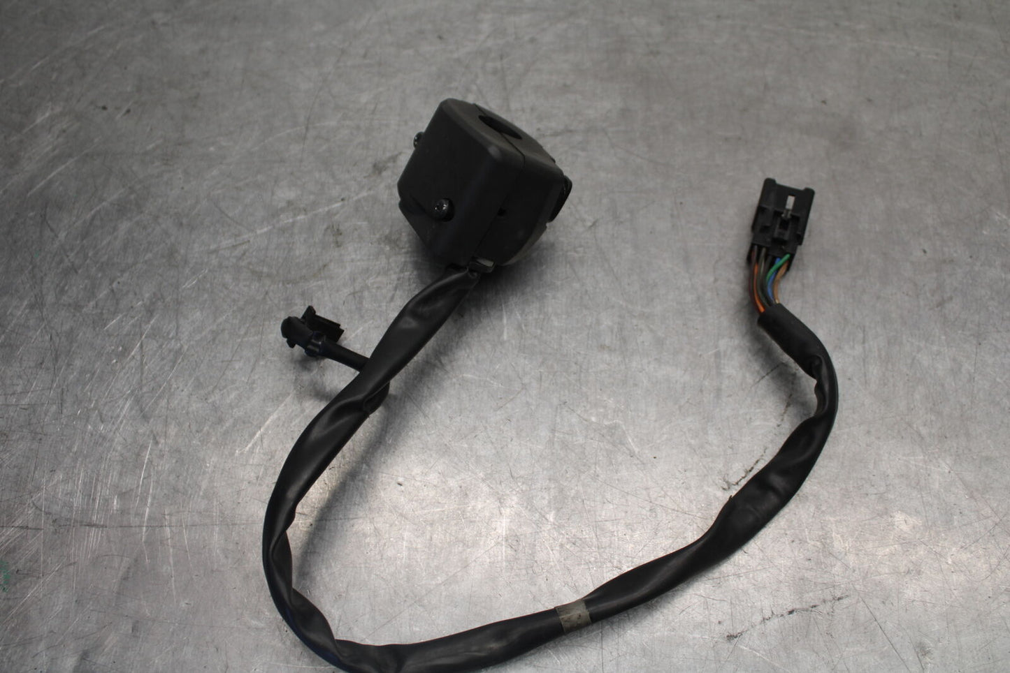 09-12 KAWASAKI NINJA ZX6R LEFT CLIP ON HANDLE HORN SIGNALS SWITCHES BB698