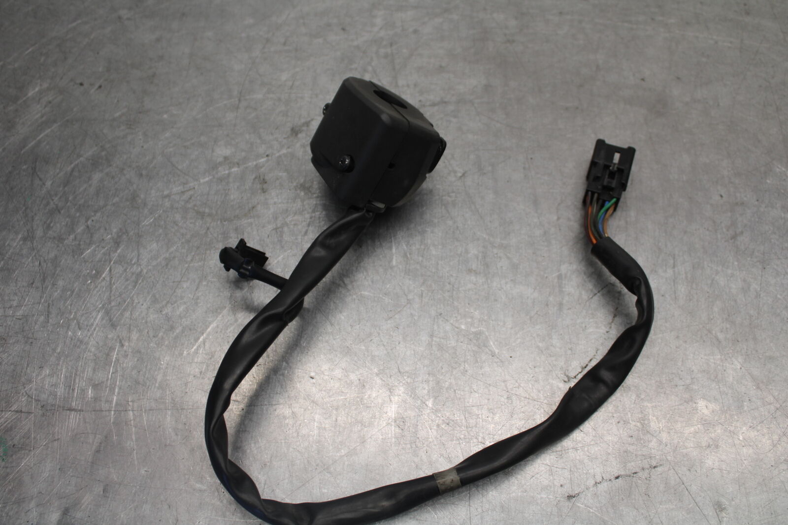 09-12 KAWASAKI NINJA ZX6R LEFT CLIP ON HANDLE HORN SIGNALS SWITCHES BB698