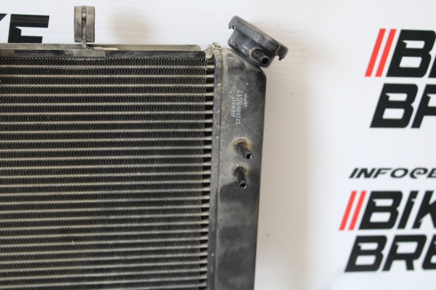 09-15 YAMAHA FZ6R ENGINE RADIATOR MOTOR COOLER COOLING RADIATER BB161