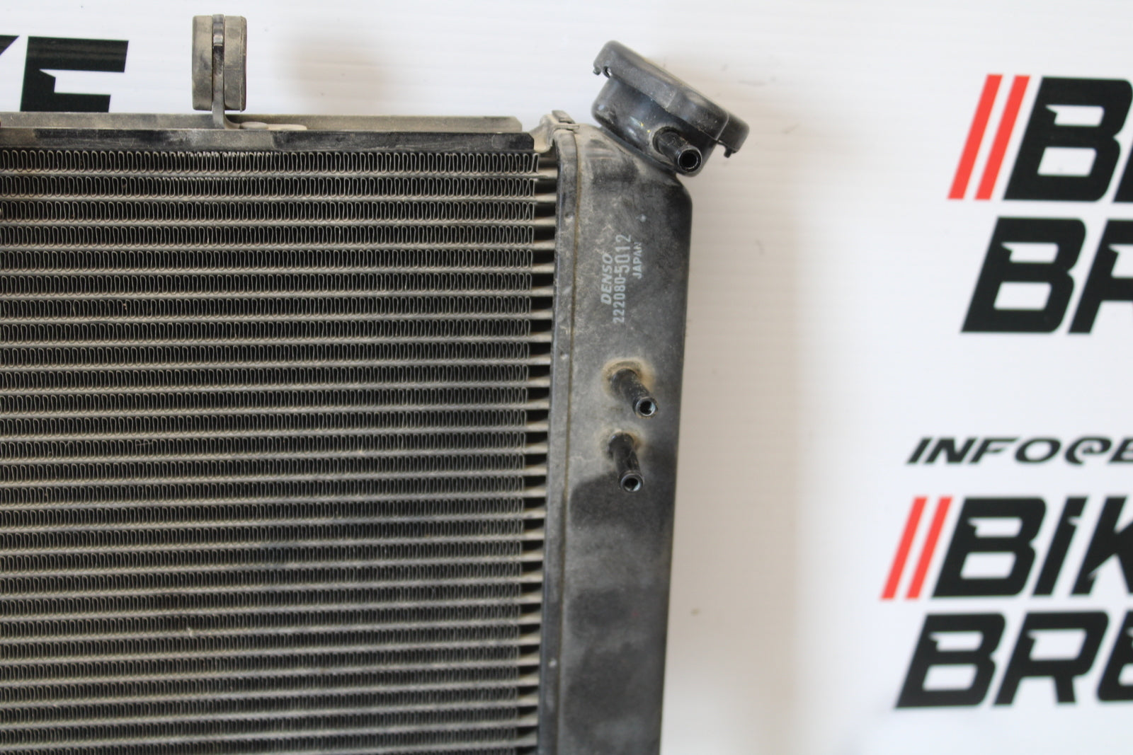 09-15 YAMAHA FZ6R ENGINE RADIATOR MOTOR COOLER COOLING RADIATER BB161