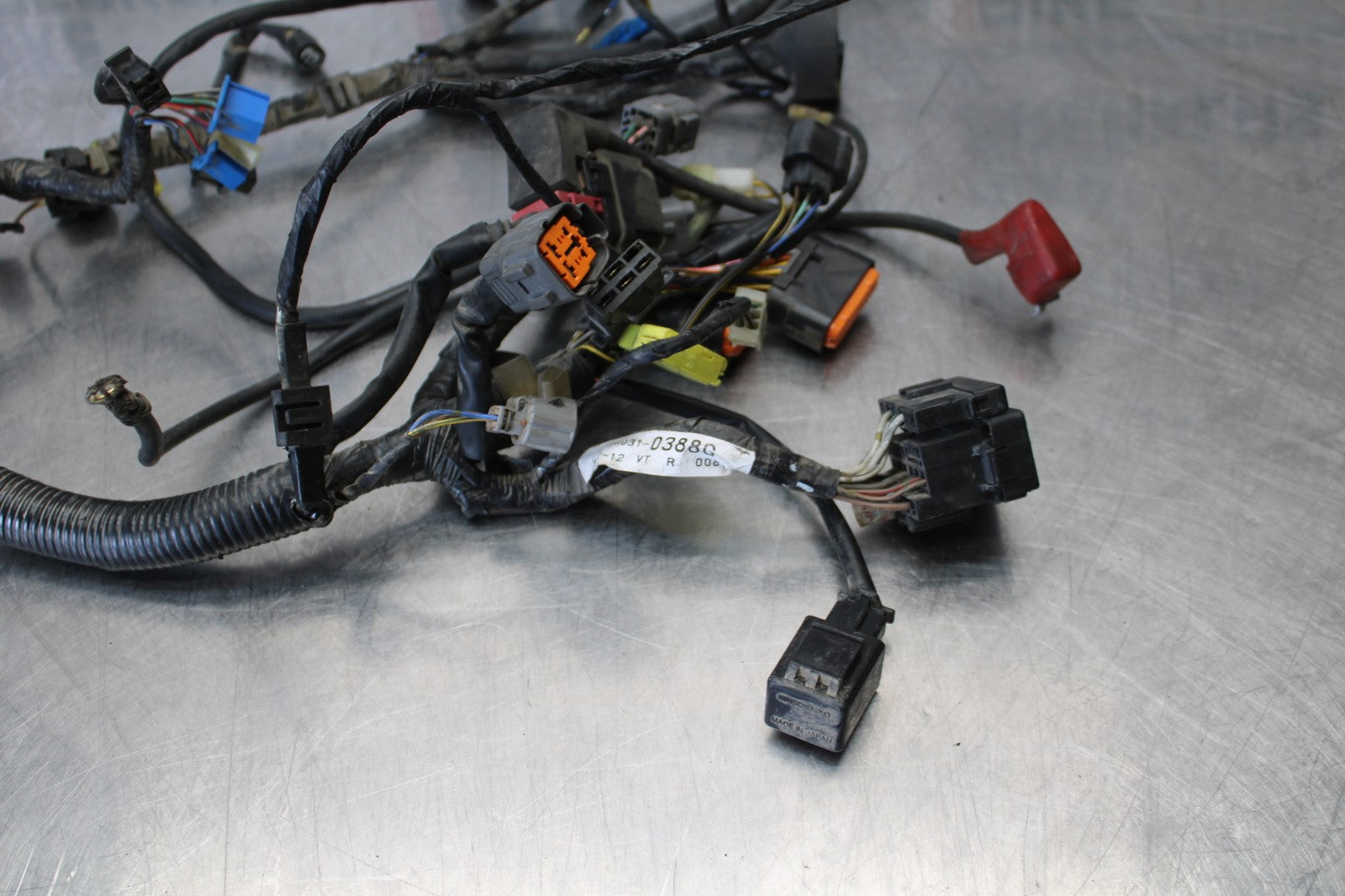 08 KAWASAKI VULCAN 900 MAIN ENGINE WIRING HARNESS MOTOR WIRE LOOM BB184