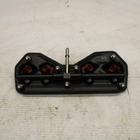 09-14 YAMAHA YZF R1 SECONDARY FUEL INJECTORS TOP AIRBOX GAS RAIL BB286