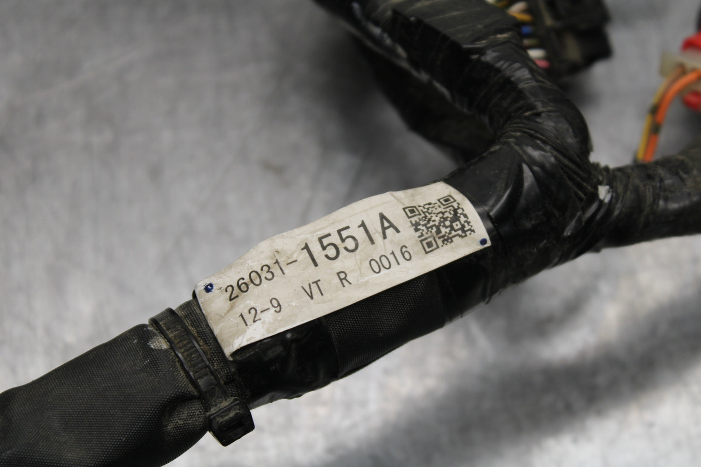 13-17 KAWASAKI NINJA ZX6R ZX636E MAIN ENGINE WIRING HARNESS WIRE LOOM BB735