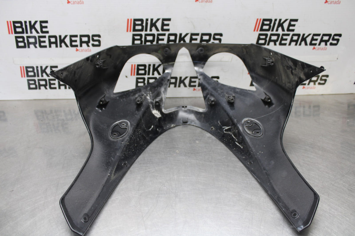 07-08 KAWASAKI NINJA ZX6R FRONT UPPER NOSE FAIRING COWL SHROUD BB937