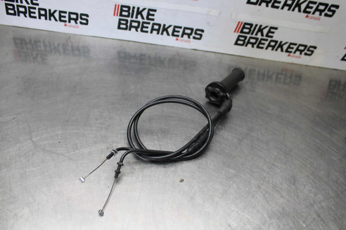 12 TRIUMPH STREET TRIPLE R THROTTLE CABLE LINE &  HOUSING GUIDE BB914