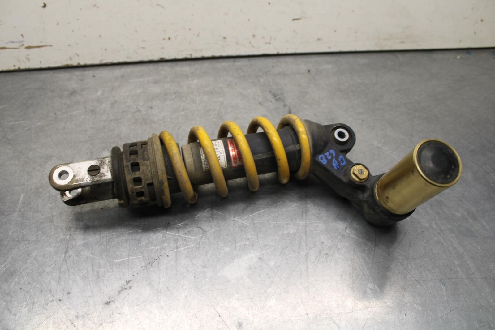 03-04 HONDA CBR600RR REAR BACK SHOCK ABSORBER SUSPENSION 52400-MEE-003 BB628