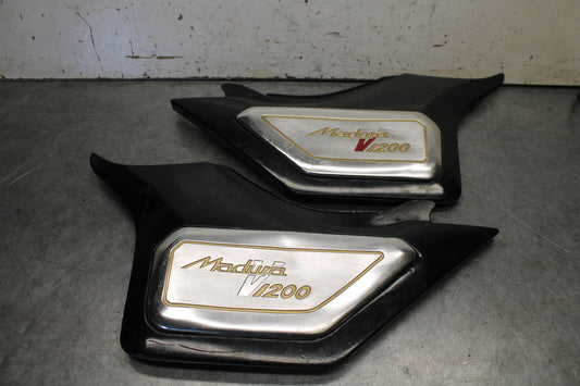 85-86 SUZUKI MADURA 1200 SIDE COVER PANEL COWL FAIRING SET BB691