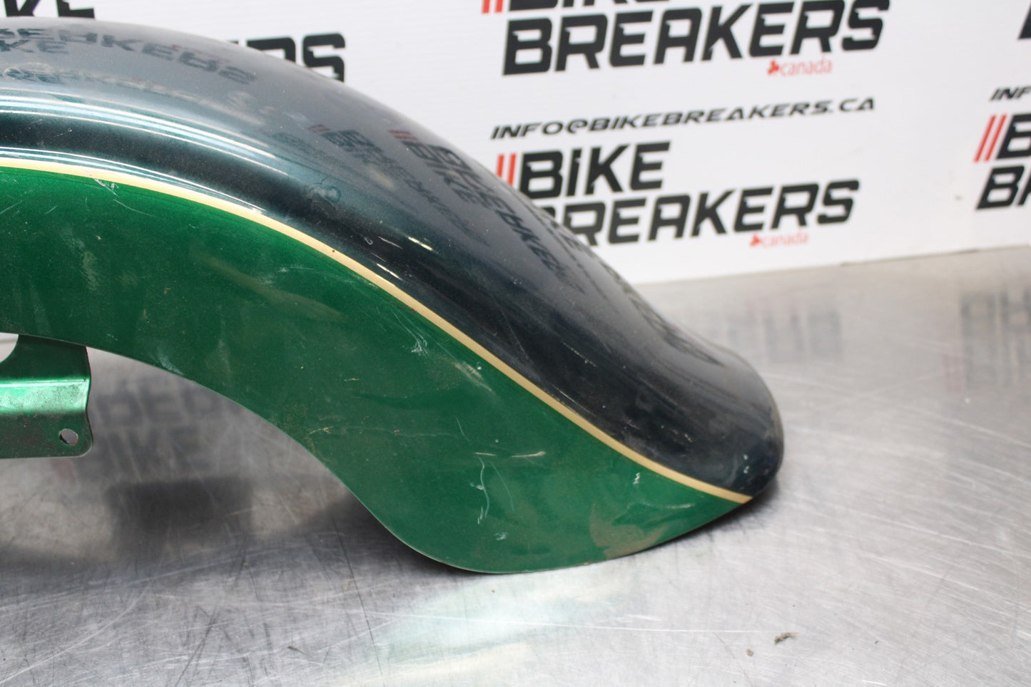 03-08 KAWASAKI VULCAN 1600 FRONT WHEEL FENDER BB196