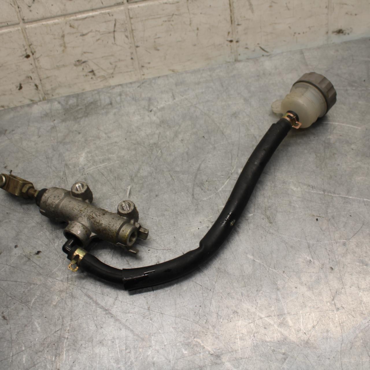 2005 Kawasaki Ninja 500R EX500D REAR BACK BRAKE MASTER CYLINDER W RESERVOIR BB36