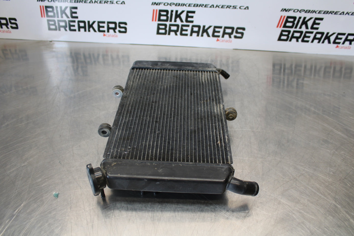 09-15 YAMAHA FZ6R ENGINE RADIATOR MOTOR COOLER COOLING RADIATER BB161