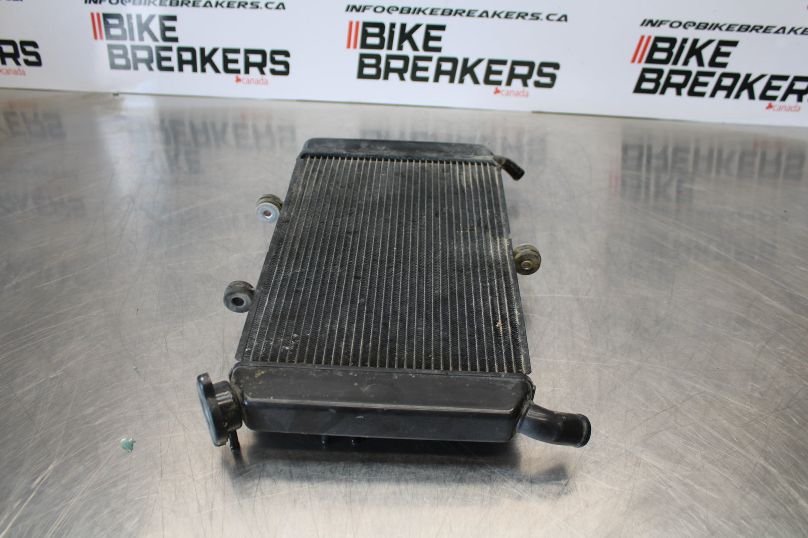09-15 YAMAHA FZ6R ENGINE RADIATOR MOTOR COOLER COOLING RADIATER BB161