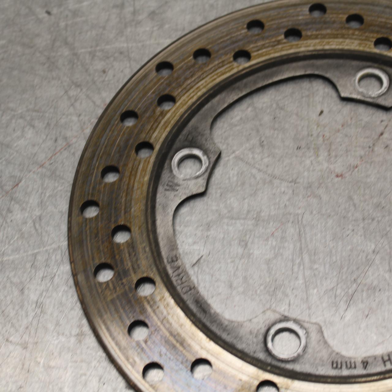 01-06 HONDA CBR600F4I REAR ROTOR BACK BRAKE DISC 42650-MBW-A11 BB644