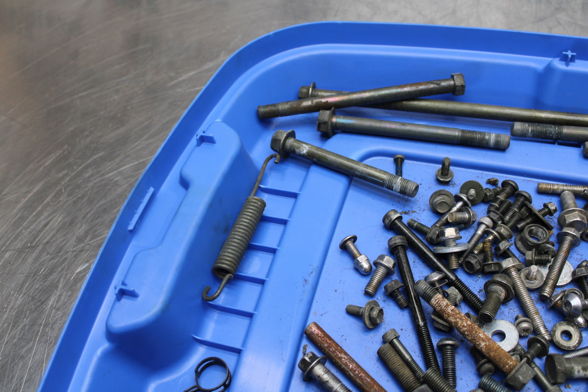 04 YAMAHA ROAD STAR XV1700A MOUNTING BOLTS HARDWARE MOTOR SCREWS BB155