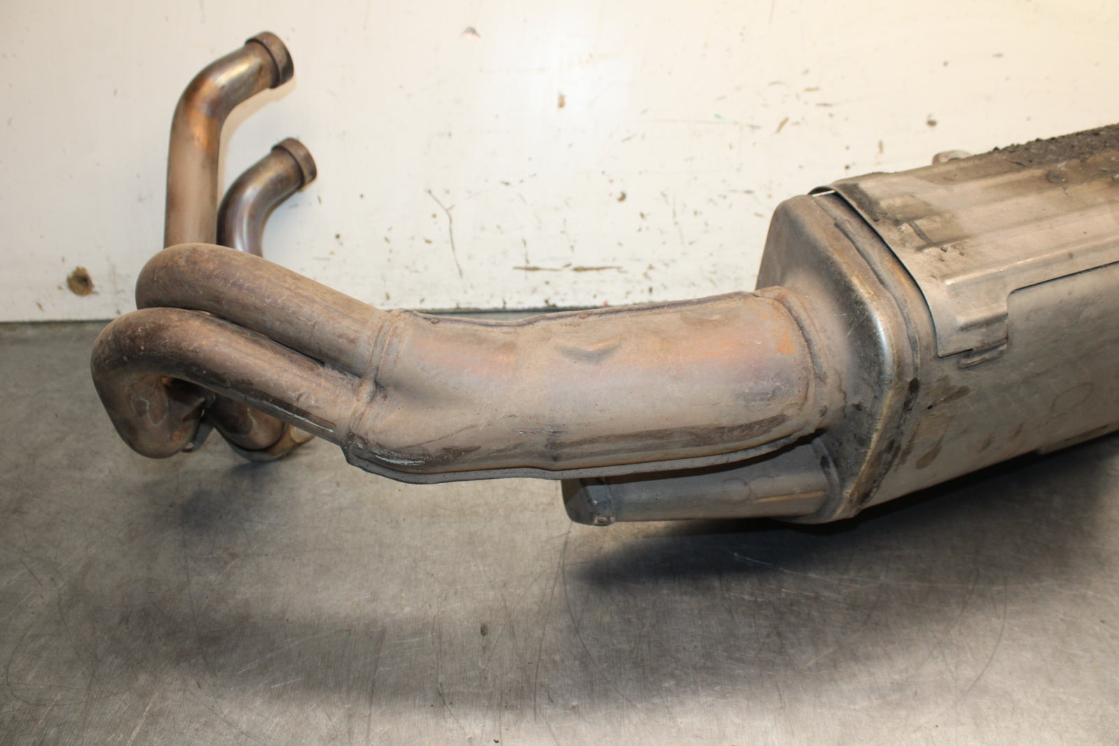 14-15 KAWASAKI NINJA 650 EX650F FULL EXHAUST SYSTEM HEADERS PIPE MUFFLER BB741 