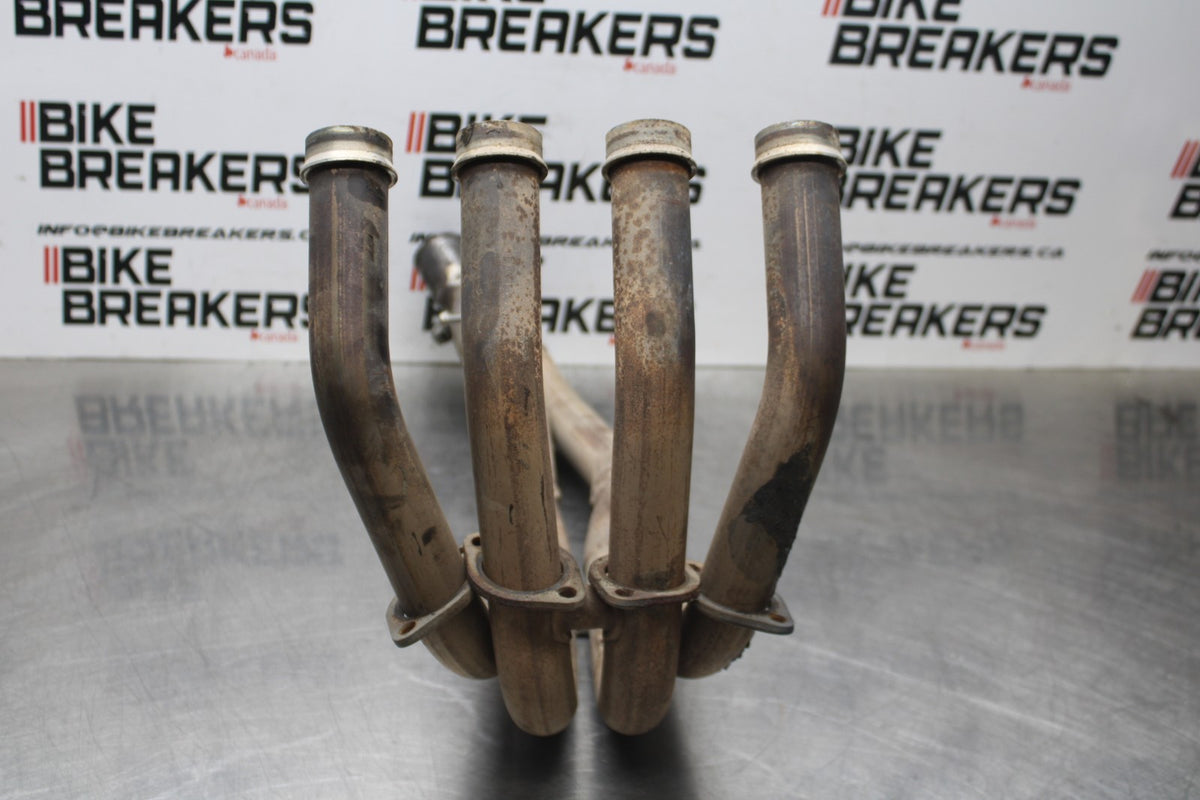 08-09 YAMAHA YZF R6S EXHAUST HEADER PIPES MANIFOLD BB796