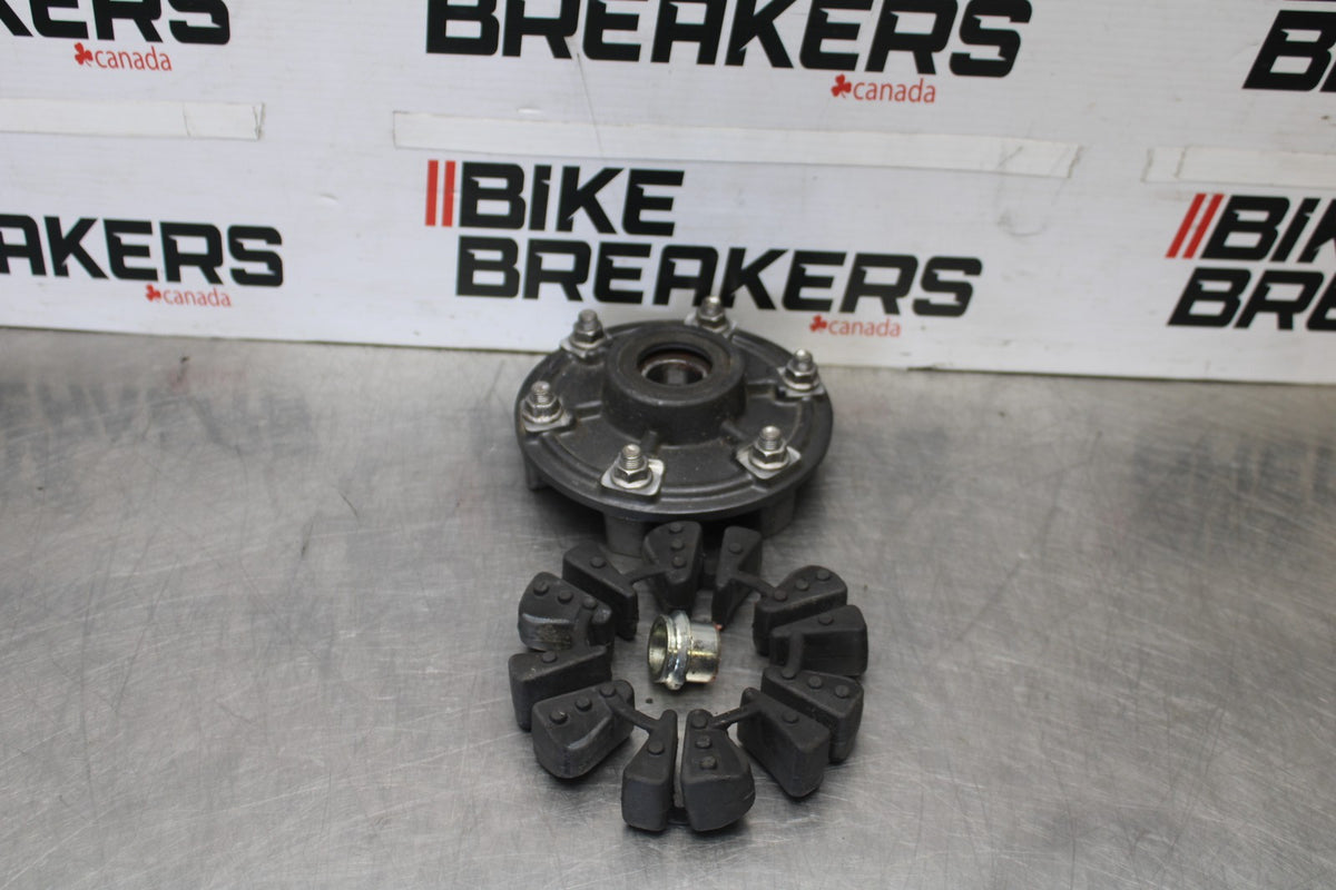 12 TRIUMPH STREET TRIPLE R REAR HUB & SHOCK DAMPERS CUSH ABSORBERS BB914