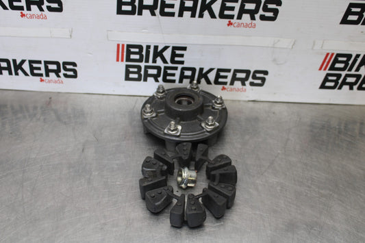 12 TRIUMPH STREET TRIPLE R REAR HUB & SHOCK DAMPERS CUSH ABSORBERS BB914