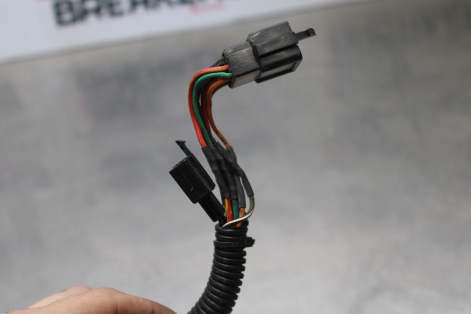 03-08 KAWASAKI VULCAN 1600 LEFT CLIP ON HANDLE HORN SIGNALS SWITCH BB196