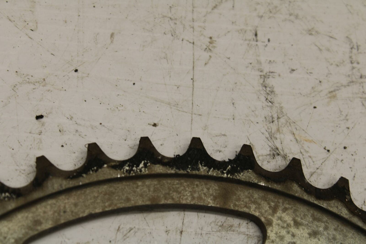 08-17 YAMAHA YZF R6 REAR BACK & FRONT SPROCKET BB354