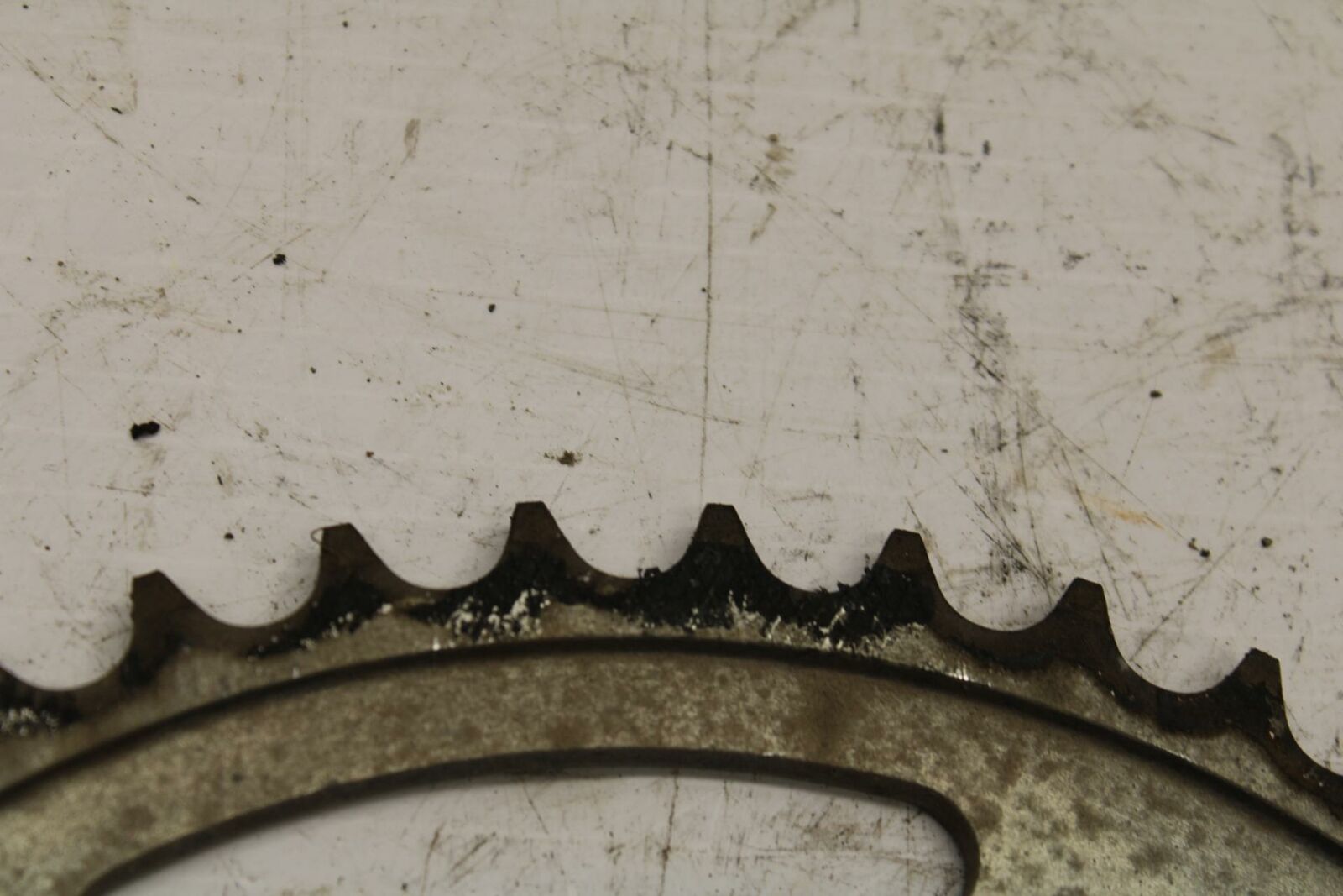 08-17 YAMAHA YZF R6 REAR BACK & FRONT SPROCKET BB354