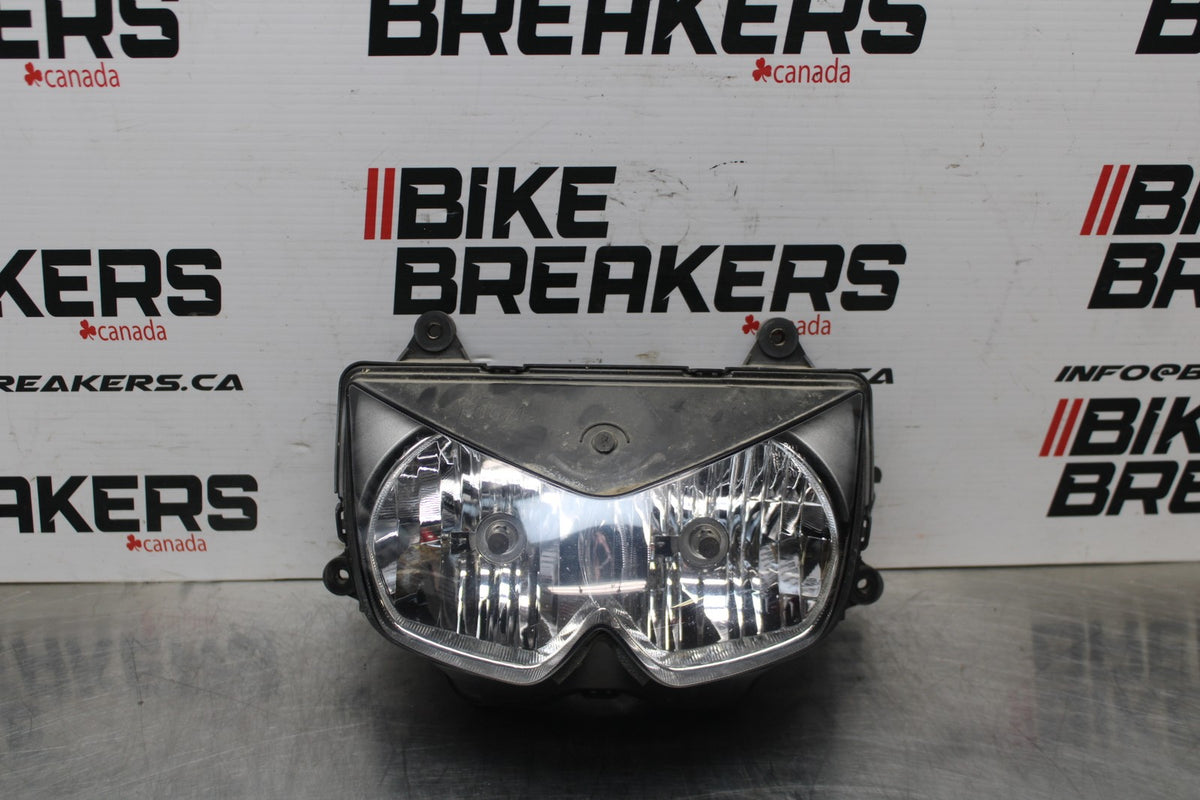 06 KAWASAKI NINJA 650 EX650 FRONT HEADLIGHT HEAD LIGHT LAMP BB823