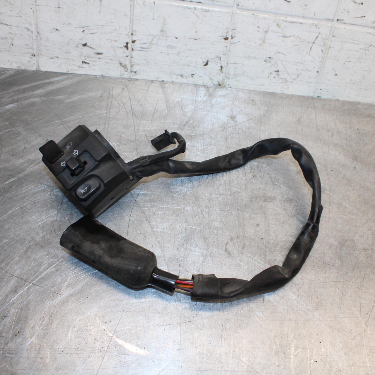 08-12 KAWASAKI NINJA 250R EX250J LEFT CLIP ON HANDLE HORN SIGNALS SWITCH BB496