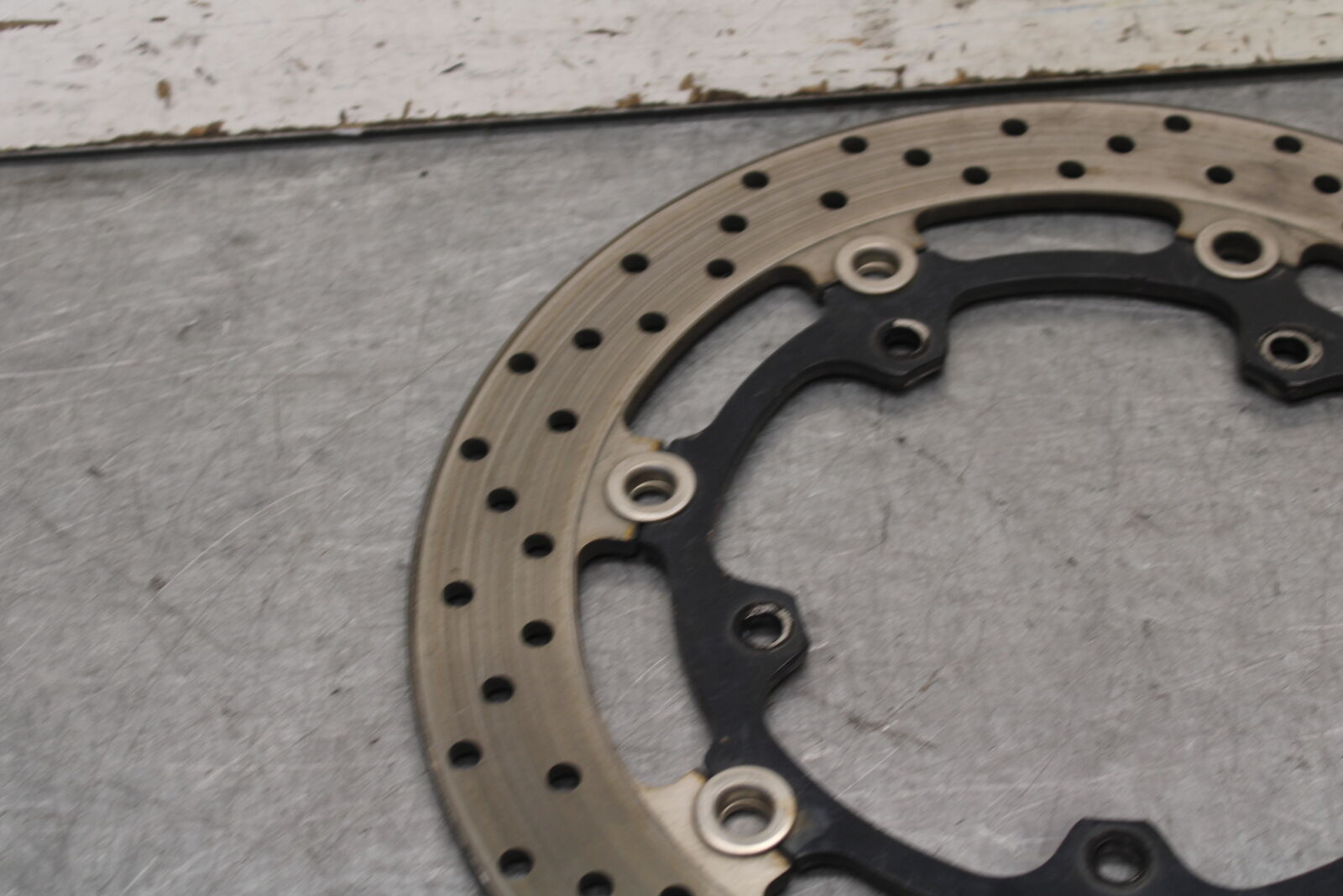 08-09 YAMAHA YZF R6S FRONT LEFT RIGHT BRAKE ROTORS DISCS 5SL-2581T-00-00  BB690