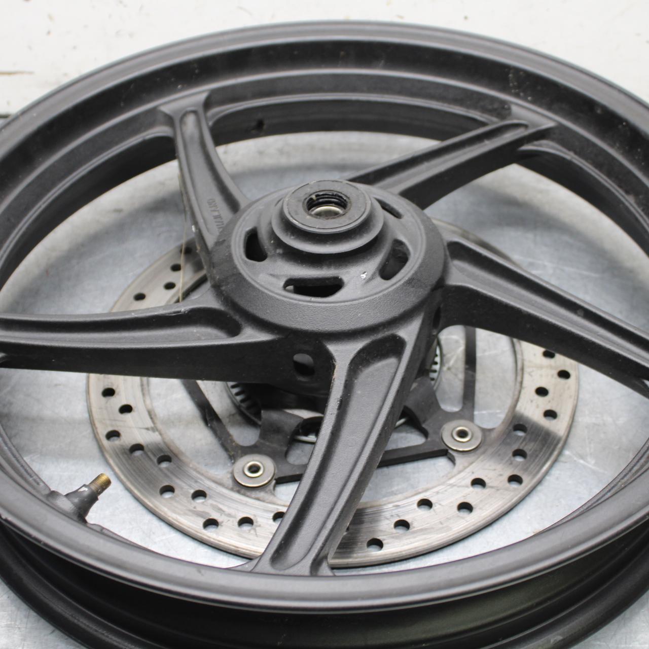 15-18 HONDA CB300FA FRONT WHEEL AND BRAKE DISC ROTOR BB646