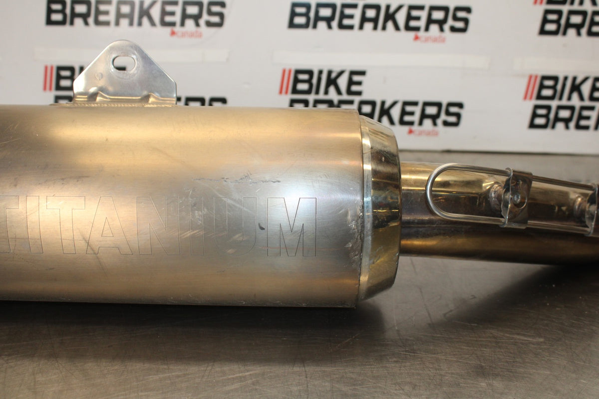 00-05 KAWASAKI NINJA ZX12R FULL EXHAUST SYSTEM HEADERS PIPE MUFFLER BB892