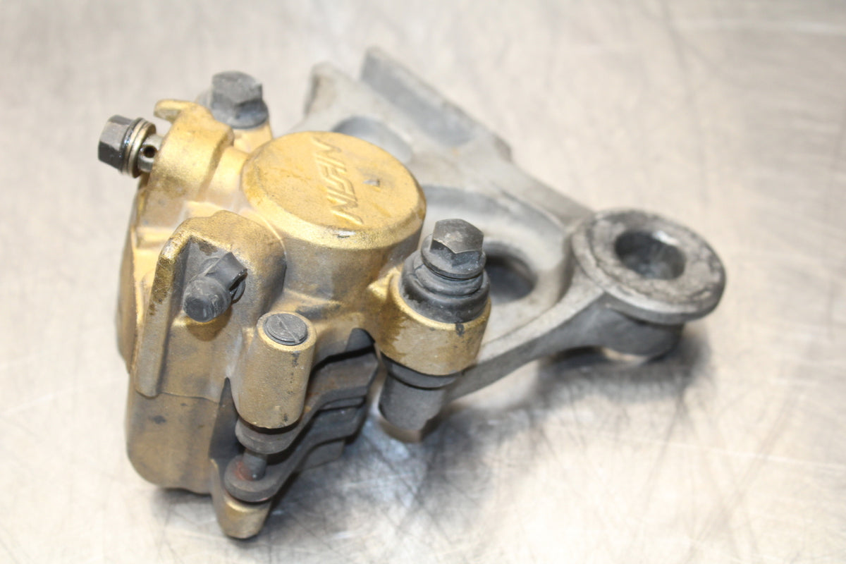 98-05 HONDA SUPER HAWK 1000 VTR1000F REAR BRAKE CALIPER W MOUNT BRACKET BB152 