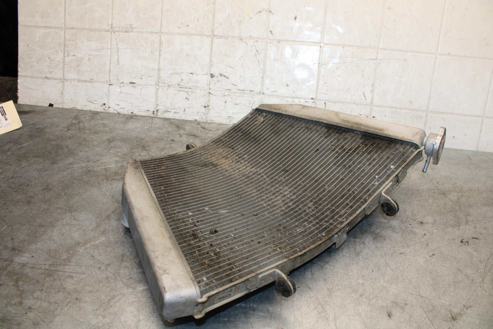 06-07 SUZUKI GSXR750 ENGINE RADIATOR MOTOR COOLER COOLING RADIATER  BB543#B