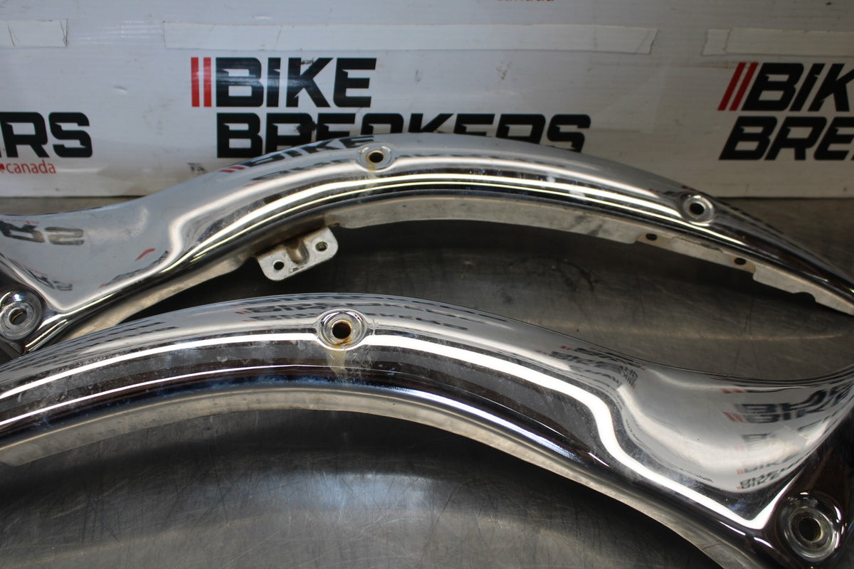 07 SUZUKI BOULEVARD M50 REAR BACK STRUT FRAME COVER BB897