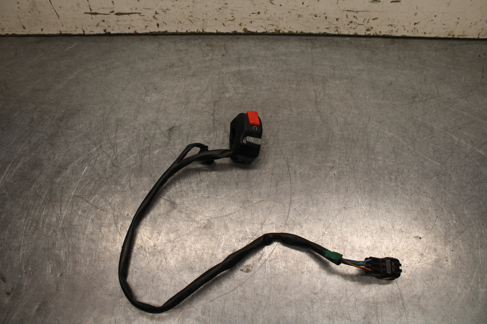 13-17 KAWASAKI NINJA ZX6R ZX636E RIGHT CLIP ON KILL OFF START SWITCH  BB735