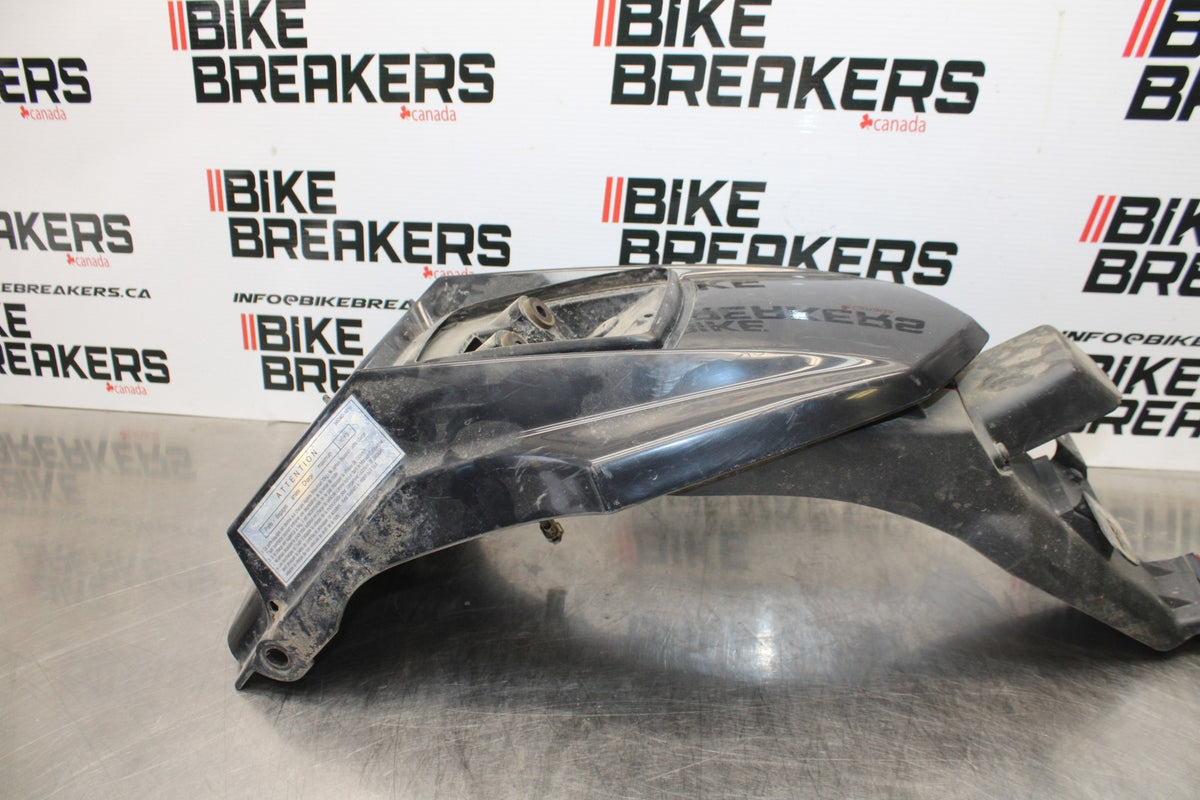 08-18 KAWASAKI KLR650 REAR BACK FENDER MUD GUARD BB183