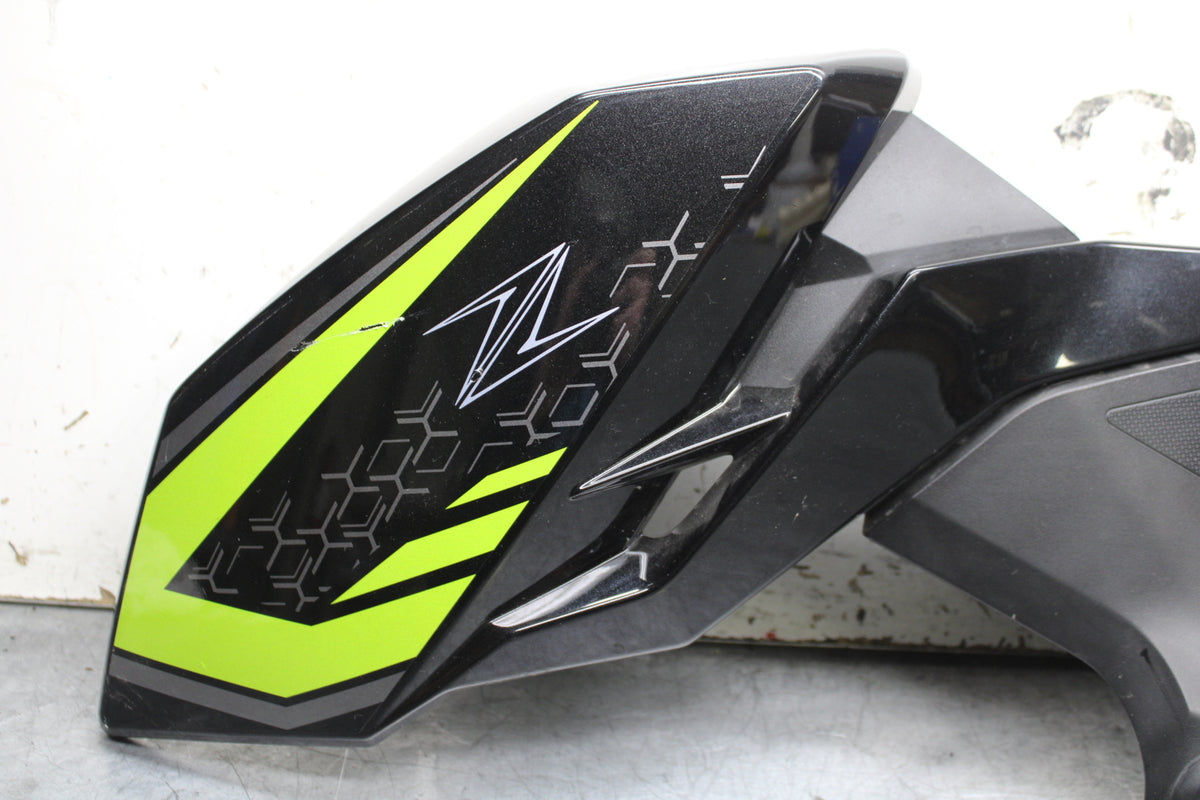19-22 KAWASAKI Z400 LEFT LOWER MID UPPER SIDE FAIRING COWL BB738