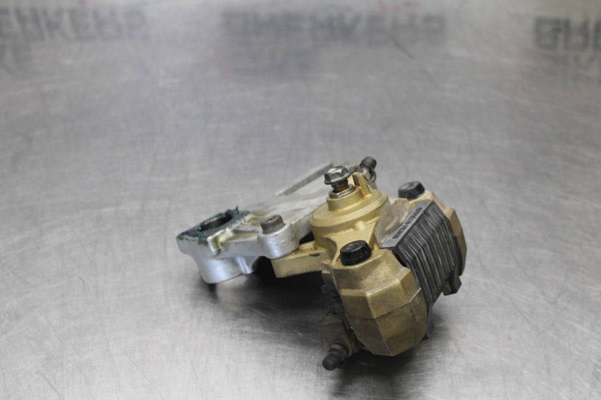 00-05 KAWASAKI NINJA ZX12R REAR BACK BRAKE CALIPER W MOUNT BRACKET BB892