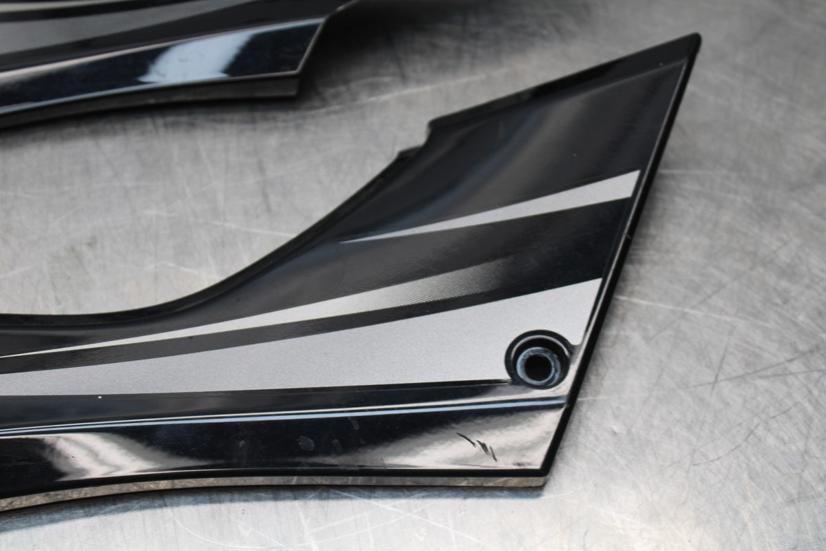 13-17 KAWASAKI NINJA 300 EX300 ABS RIGHT LEFT SIDE SEAT PANELS TRIMS COWLS BB187