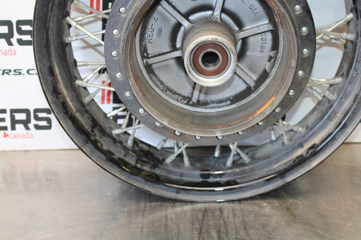 14 HONDA SHADOW 750 VT750C2B REAR WHEEL ACK RIM BB867