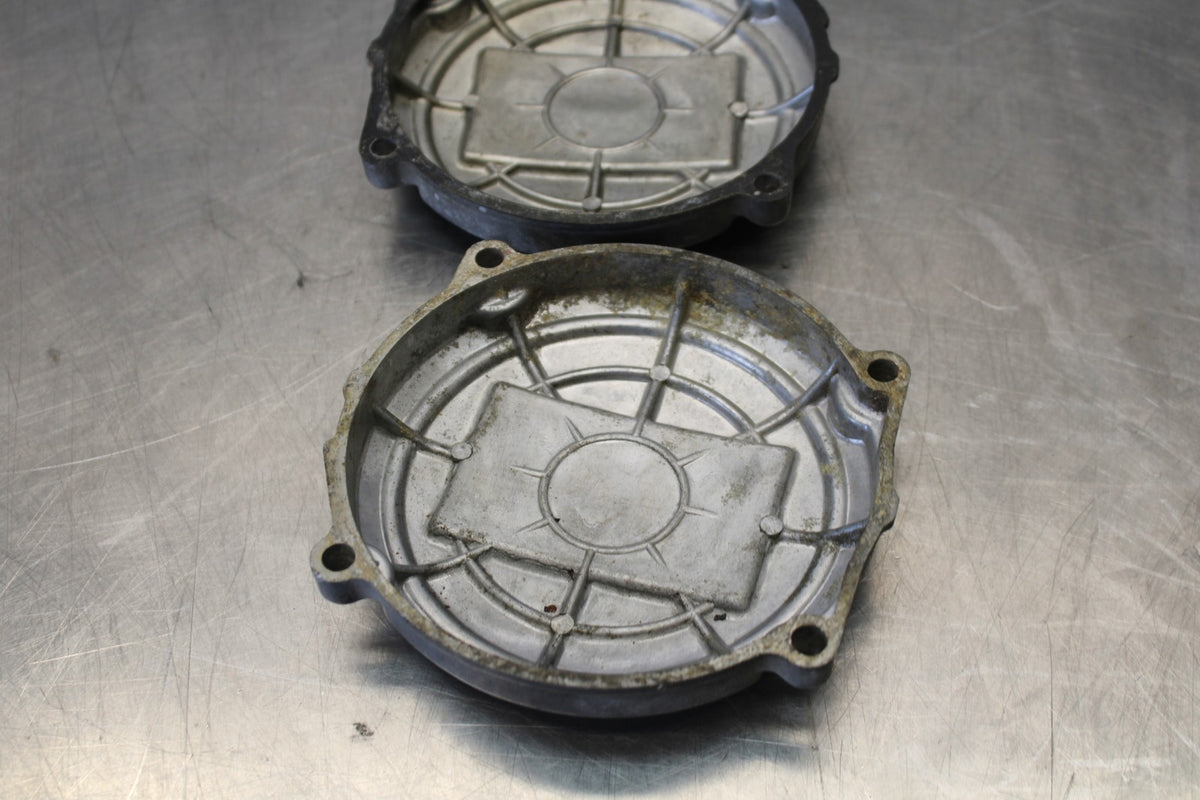 81 YAMAHA MAXIM 550 XJ550 RIGHT LEFT SIDE ENGINE MOTOR COVER BB866
