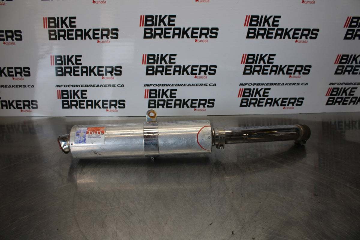 96-07 YAMAHA YZF600R D&D EXHAUST PIPE MUFFLER SLIP ON CAN SILENCER BB158