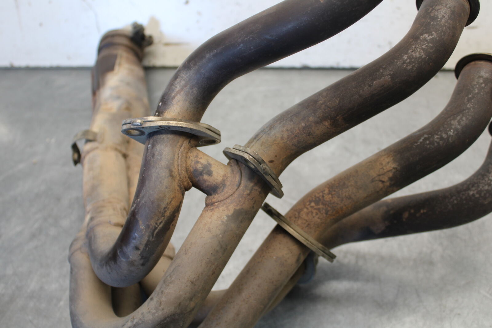 09-12 KAWASAKI NINJA ZX6R ZX600R EXHAUST HEADER PIPES MANIFOLD 39178-0148 BB656