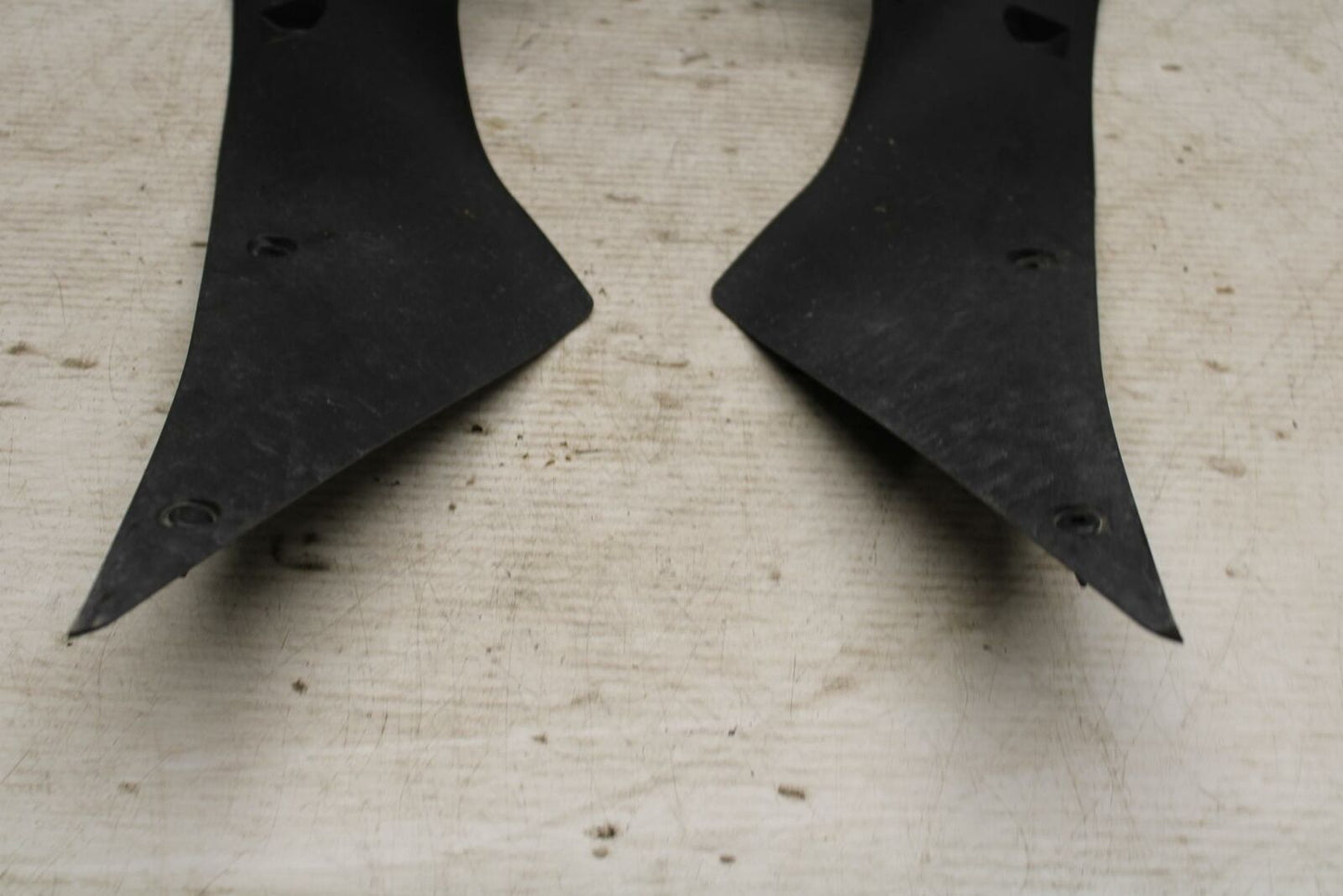 13-18 KAWASAKI NINJA ZX6R RIGHT LEFT INNER FAIRINGS COWLS PANELS TRIMS BB304