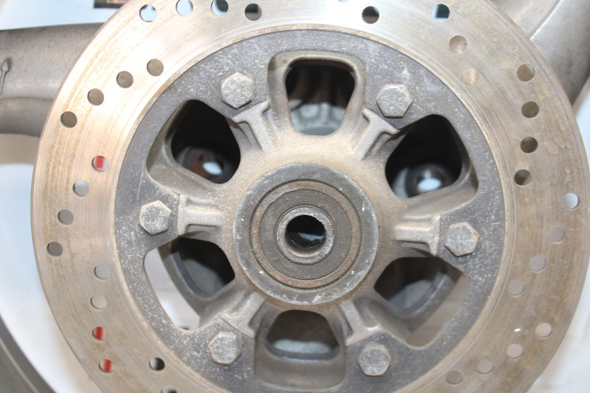 05 DUCATI SUPERSPORT 800 REAR WHEEL BACK RIM & ROTOR BB913